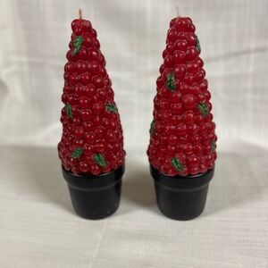 Red berry tree candale set